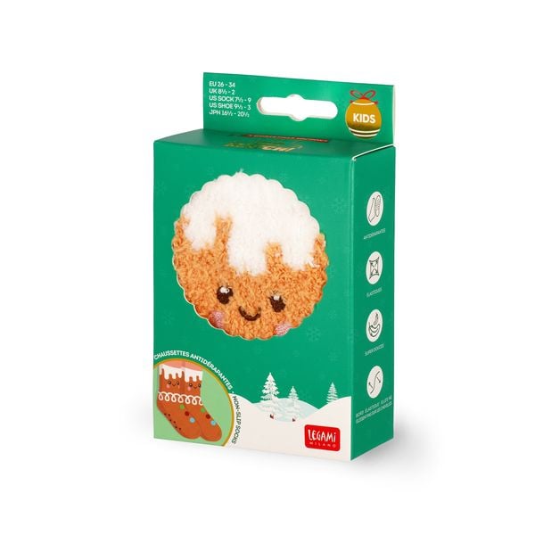 Produktbild: Legami Anti-Rutsch-Socken - It's a Match! - Lebkuchen