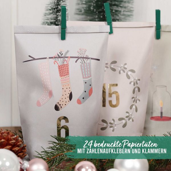 Produktbild: Adventskalender bedruckt &ndash; Hygge