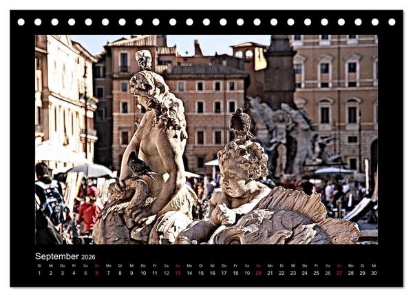 Produktbild: Roma (Tischkalender 2026 DIN A5 quer), CALVENDO Monatskalender