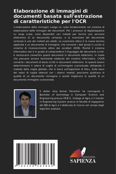 Produktbild: Elaborazione di immagini di documenti basata sull'estrazione di caratteristiche per l'OCR