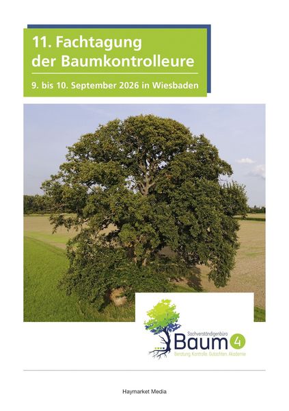 Produktbild: 11. Fachtagung der Baumkontrolleure 2026