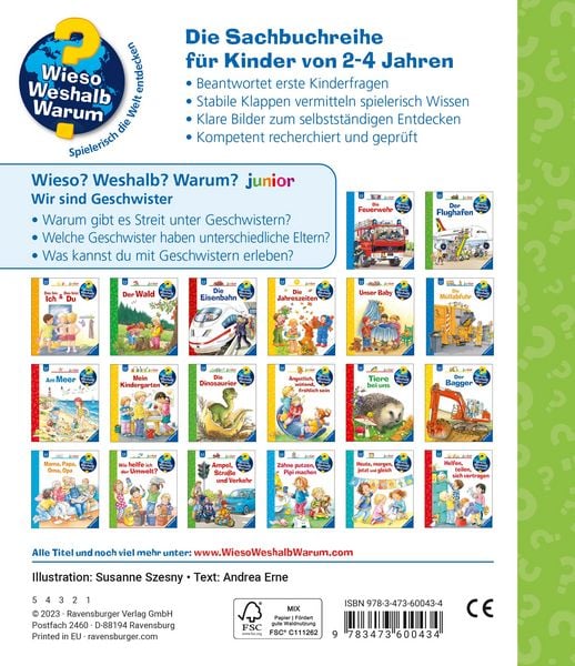 Produktbild: Wieso? Weshalb? Warum? junior, Band 29 - Wir sind Geschwister