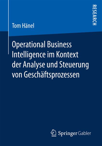 Produktbild: Operational Business Intelligence im Kontext der Analyse und Steuerung von Gesch&auml;ftsprozessen