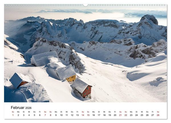 Produktbild: Faszination S&auml;ntis (Wandkalender 2026 DIN A2 quer), CALVENDO Monatskalender