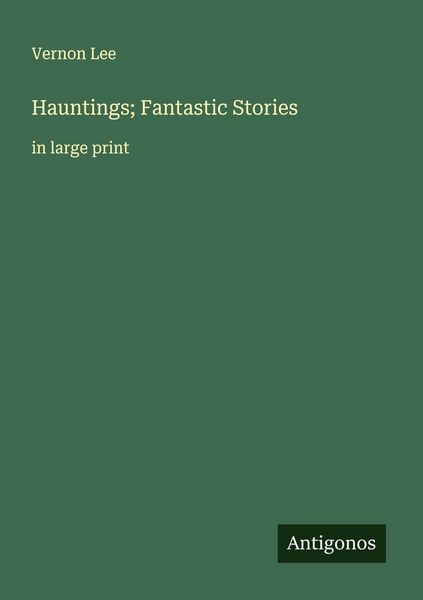 Produktbild: Hauntings; Fantastic Stories