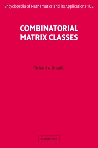 Produktbild: Combinatorial Matrix Classes
