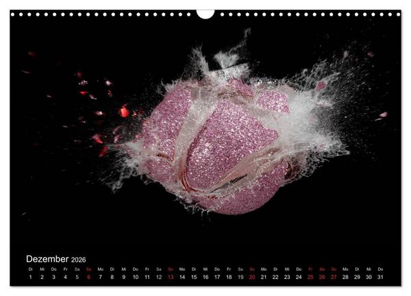 Produktbild: Ballistik Highspeed Fotos (Wandkalender 2026 DIN A3 quer), CALVENDO Monatskalender