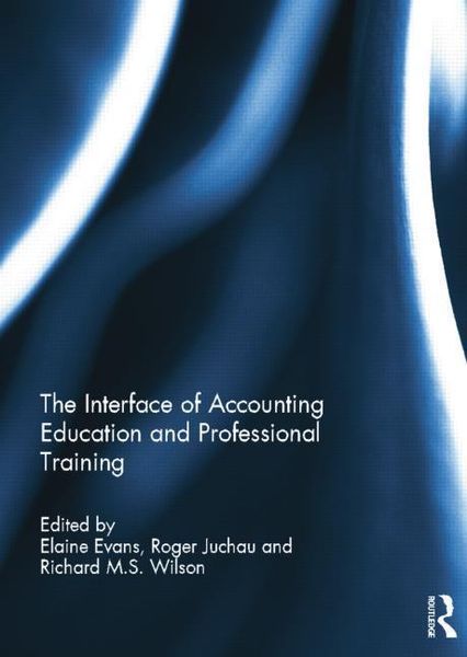 Produktbild: The Interface of Accounting Education and Professional Train