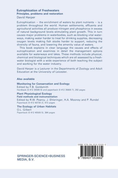 Produktbild: Eutrophication of Freshwaters
