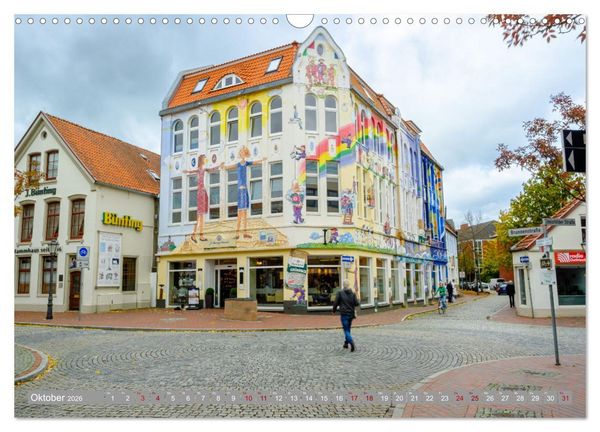 Produktbild: Ein Blick auf Leer (Ostfriesland) (Wandkalender 2026 DIN A3 quer), CALVENDO Monatskalender
