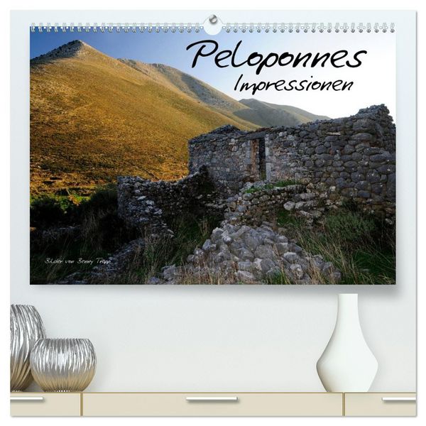 Produktbild: Peloponnes Impressionen / 2026 (hochwertiger Premium Wandkalender 2026 DIN A2 quer), Kunstdruck in Hochglanz