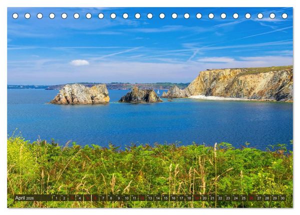 Produktbild: Crozon - Faszinierende Halbinsel im Westen der Bretagne (Tischkalender 2026 DIN A5 quer), CALVENDO Monatskalender