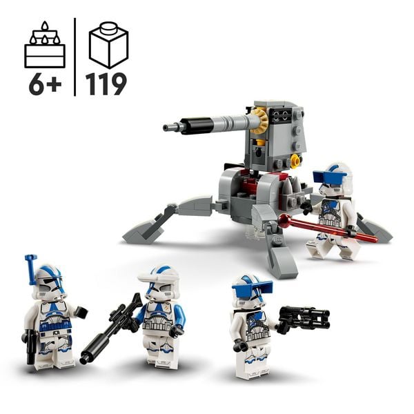 Produktbild: LEGO Star Wars 75345 - 501st Clone Troopers Battle Pack Set mit Figuren