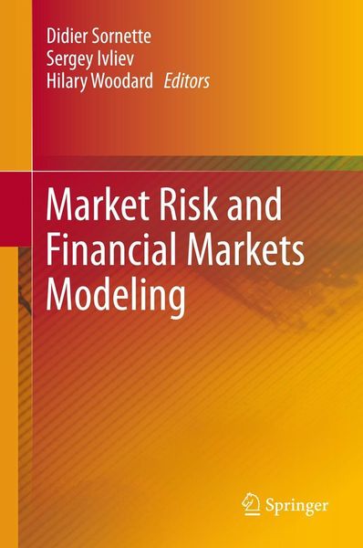 Produktbild: Market Risk and Financial Markets Modeling
