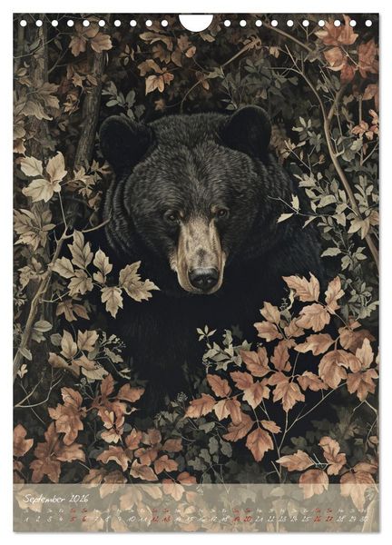 Produktbild: Teddyliebe B&auml;ren wie ich sie mag (Wandkalender 2026 DIN A4 hoch), CALVENDO Monatskalender
