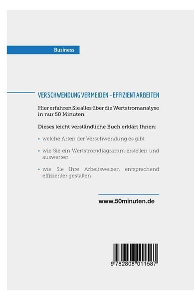 Produktbild: Die Wertstromanalyse