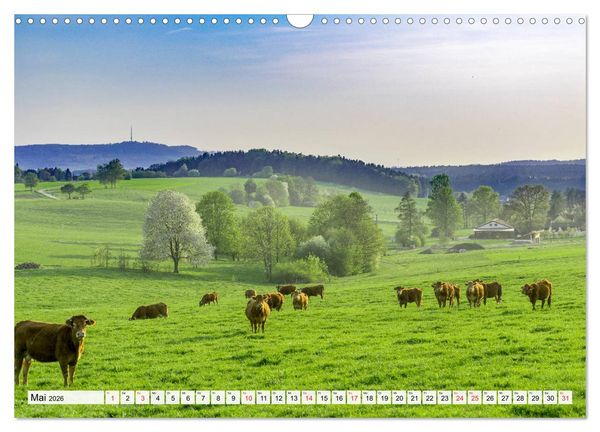Produktbild: Unser Hesselberg (Wandkalender 2026 DIN A3 quer), CALVENDO Monatskalender
