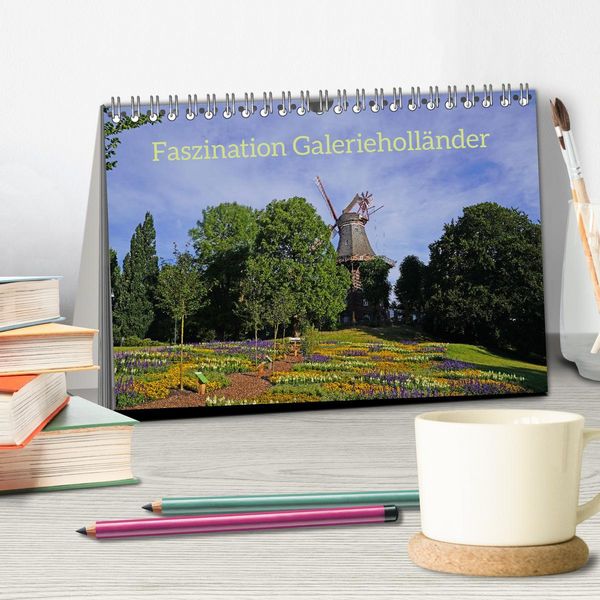 Produktbild: Faszination Galerieholl&auml;nder (Tischkalender 2026 DIN A5 quer), CALVENDO Monatskalender