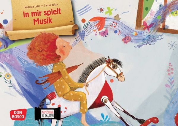 Produktbild: In mir spielt Musik. Eine Aufwachgeschichte. Kamishibai Bildkartenset