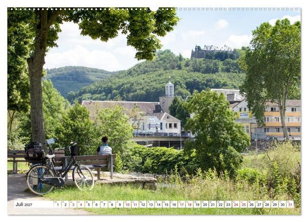 Produktbild: Ruhrtal mit Lennetal - Radland Deutschland (hochwertiger Premium Wandkalender 2027 DIN A2 quer), Kunstdruck in Hochglanz