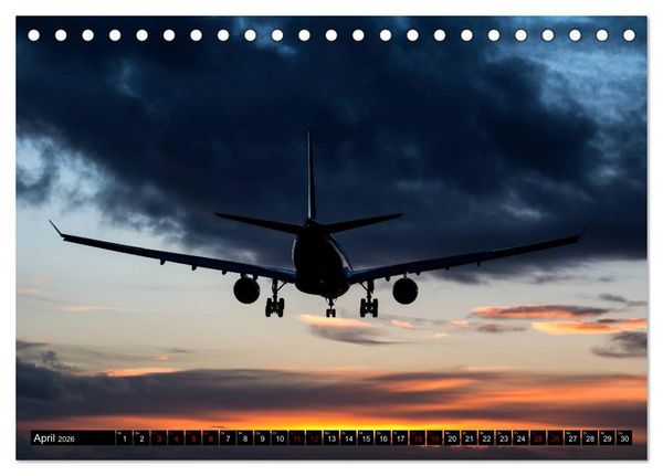 Produktbild: Faszination Fliegen (Tischkalender 2026 DIN A5 quer), CALVENDO Monatskalender