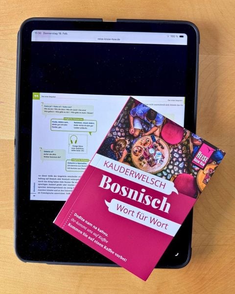 Produktbild: Reise Know-How Sprachf&uuml;hrer Bosnisch &ndash; Wort f&uuml;r Wort