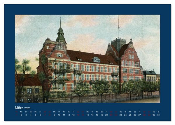 Produktbild: Lebendiges Hamburg von 1888 bis 1918 (Tischkalender 2026 DIN A5 quer), CALVENDO Monatskalender