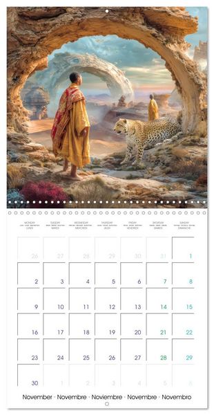 Produktbild: Surreal worlds - Moments of flowing time (Wall Calendar 2026 12 &times; 12 Inch) CALVENDO 12 Month Wall Calendar