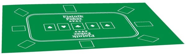 Produktbild: Pokertischauflage 60 x 90 cm (Spiel-Zubeh&ouml;r)
