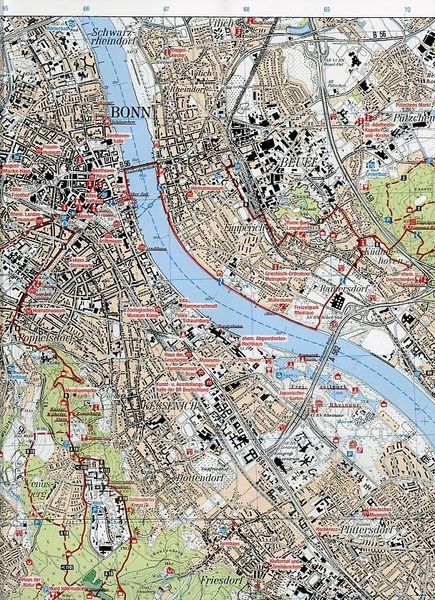 Produktbild: Nordrhein-Westfalen Wanderkarte 22 Bonn