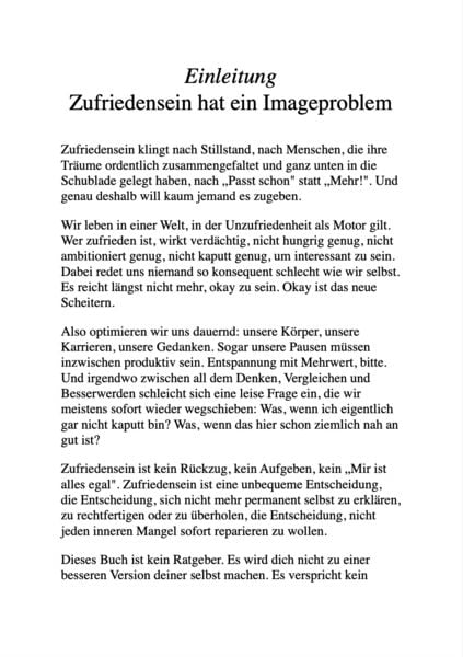 Produktbild: Der Hei&szlig;e Schei&szlig; Vom Zufriedensein