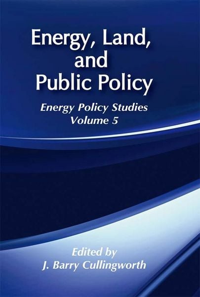 Produktbild: Energy, Land and Public Policy