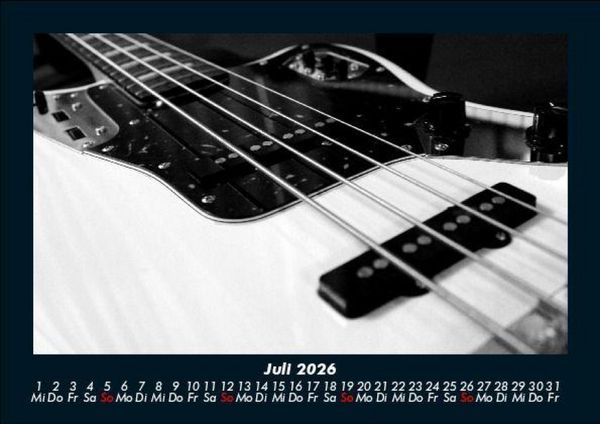 Produktbild: Musik 2026 Fotokalender DIN A5