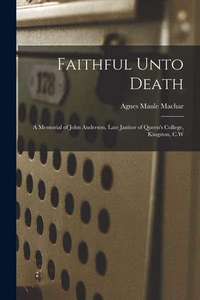 Produktbild: Faithful Unto Death [microform]