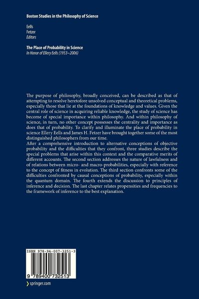 Produktbild: The Place of Probability in Science