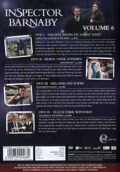 Produktbild: Inspector Barnaby Vol. 6 [4 DVDs]