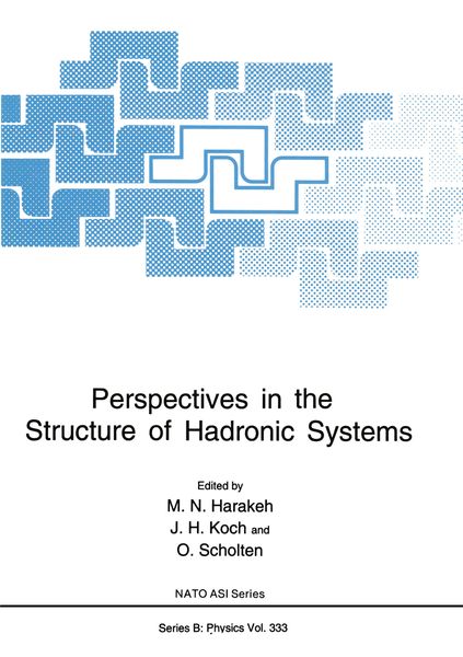 Produktbild: Perspectives in the Structure of Hadronic Systems