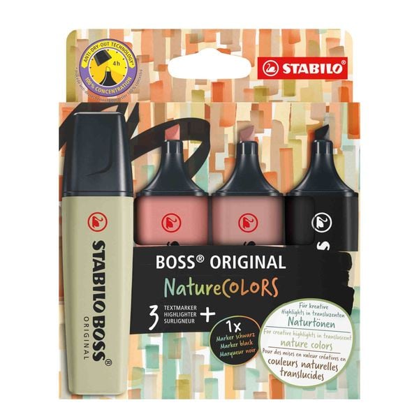 STABILO Textmarker BOSS ORIGINAL NatureCOL.