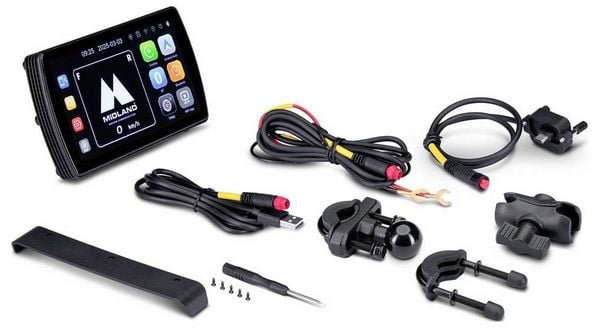 Produktbild: Midland Midland BikePlay Pro, Motorrad Multimedia Motorrad-Navi 12.7 cm 5 Zoll