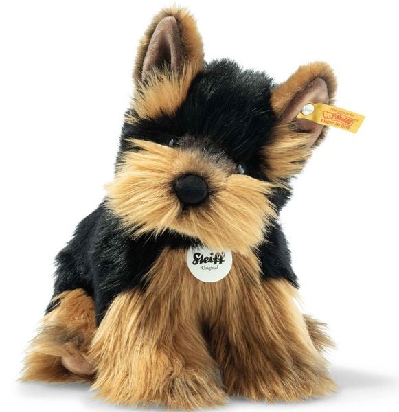 Produktbild: Steiff 076923 - Herkules Yorkshire Terrier, hellbraun, Pl&uuml;sch, 24 cm
