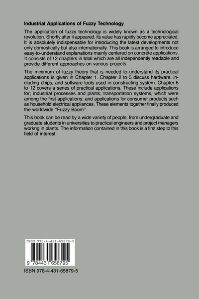 Produktbild: Industrial Applications of Fuzzy Technology