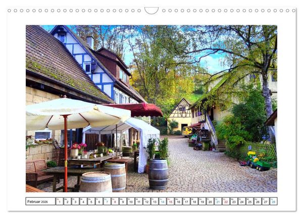 Produktbild: B&ouml;blingen und Sch&ouml;nbuch (Wandkalender 2026 DIN A3 quer), CALVENDO Monatskalender