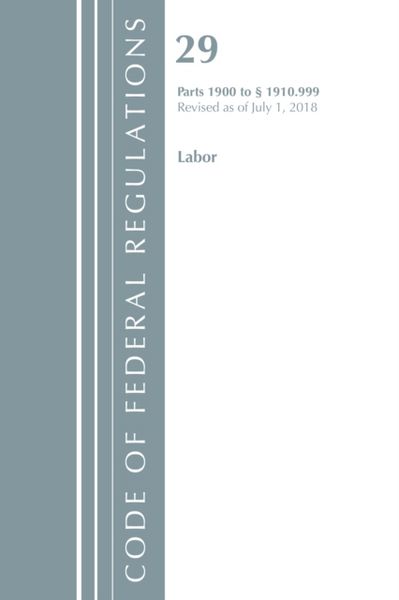 Produktbild: Office Of The Federal Register (U.S.): Code of Federal Regul