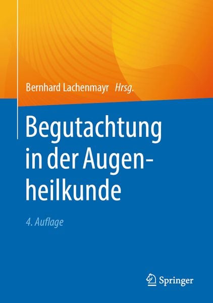 Produktbild: Begutachtung in der Augenheilkunde