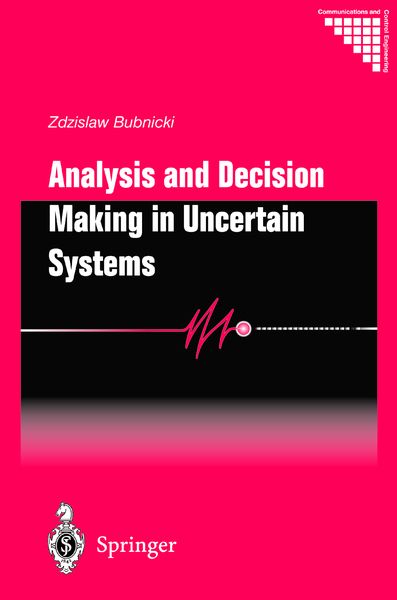 Produktbild: Analysis and Decision Making in Uncertain Systems
