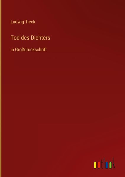 Produktbild: Tod des Dichters