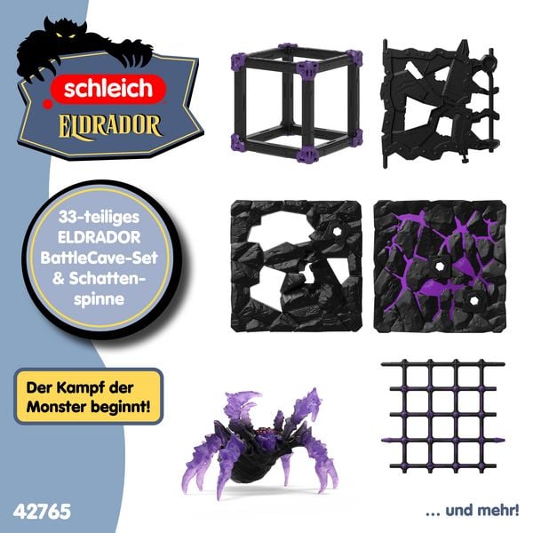 Produktbild: schleich&reg; 42765 BattleCave Schattenspinne