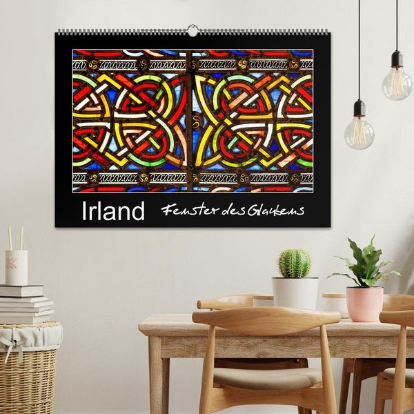 Produktbild: IRLAND - Fenster des Glaubens (Wandkalender 2026 DIN A2 quer), CALVENDO Monatskalender