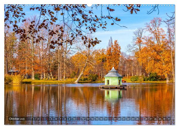 Produktbild: Barockgarten Zabeltitz (Wandkalender 2026 DIN A2 quer), CALVENDO Monatskalender