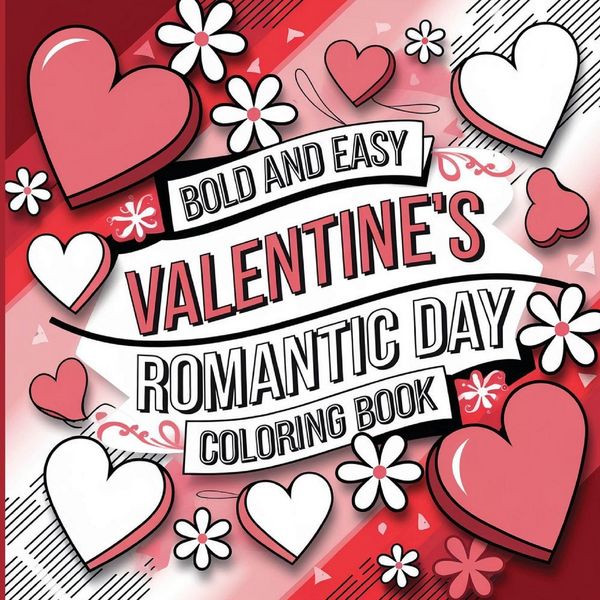 Produktbild: Valentine's Romantic Day Coloring Book